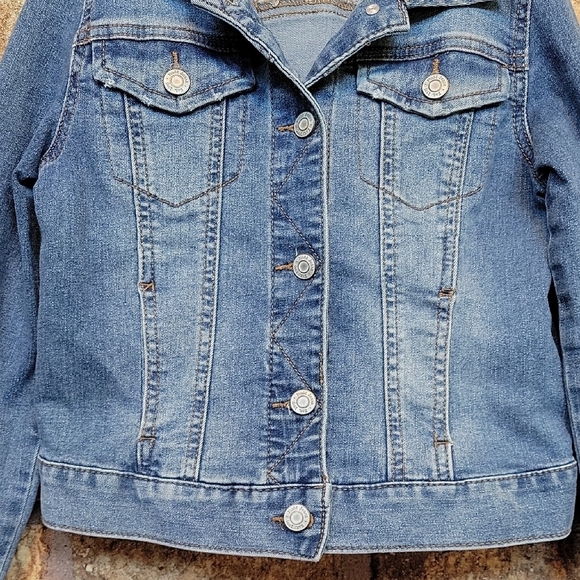 Mudd Classic Blue Denim Jacket Size 12 Juniors - Picture 4 of 9